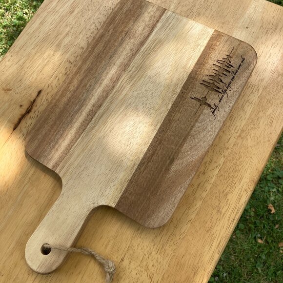 Family...Where Life Begins And Love Never Ends Soundwave Cutting Board - Picture 6 of 6